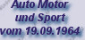 Auto Motor 
und Sport
vom 19.09.1964